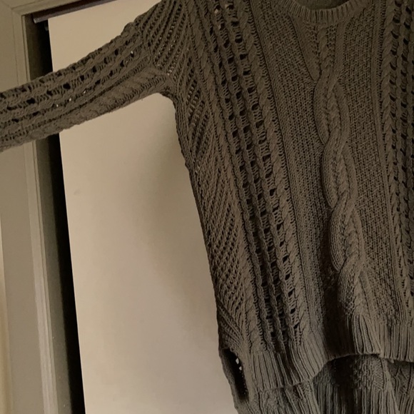 Oversized cable knit sweater - Picture 3 of 4